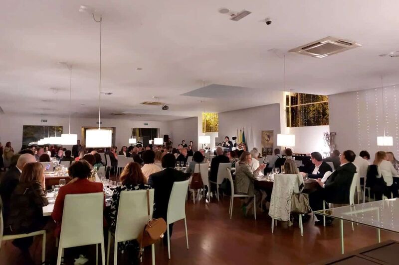 Plateia num evento onde a CyberS3c marcou presença